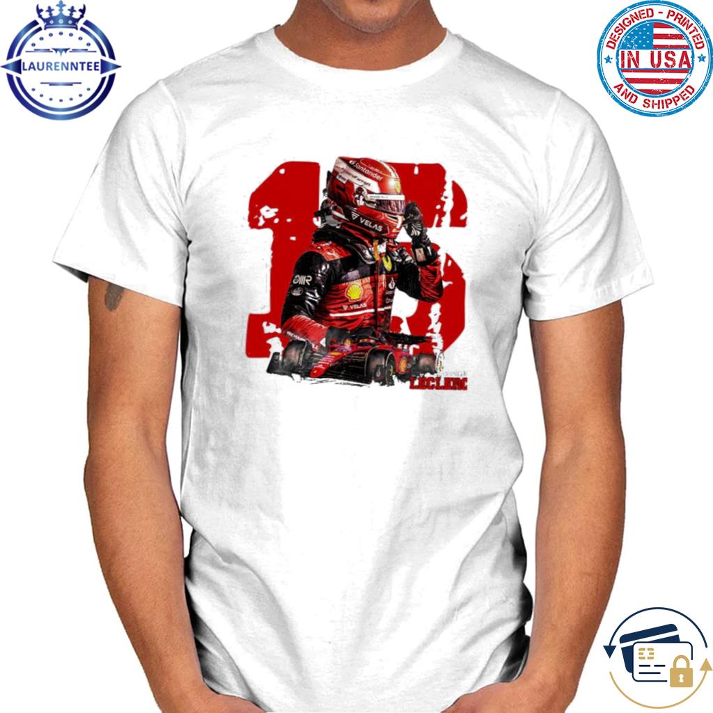 Official 16 Charles Leclerc F1 Scuderia Ferrari Shirt, hoodie, sweater,  long sleeve and tank top