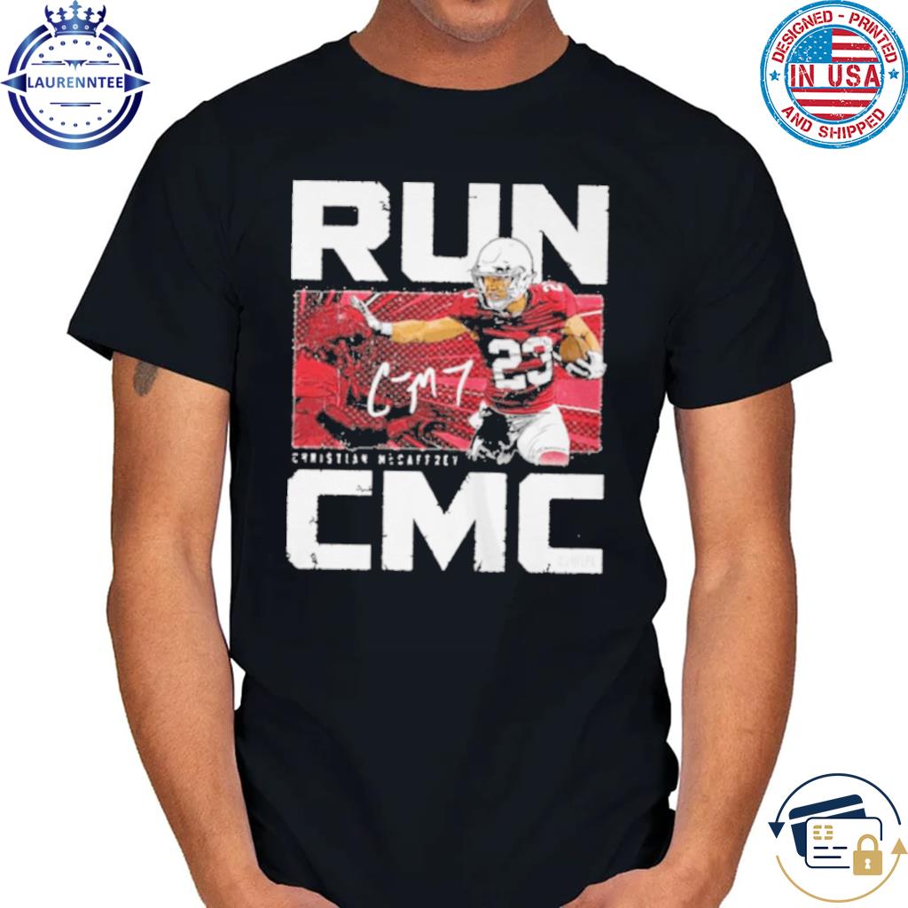 Run CMC Christian McCaffrey San Francisco Football Shirt - Ink In