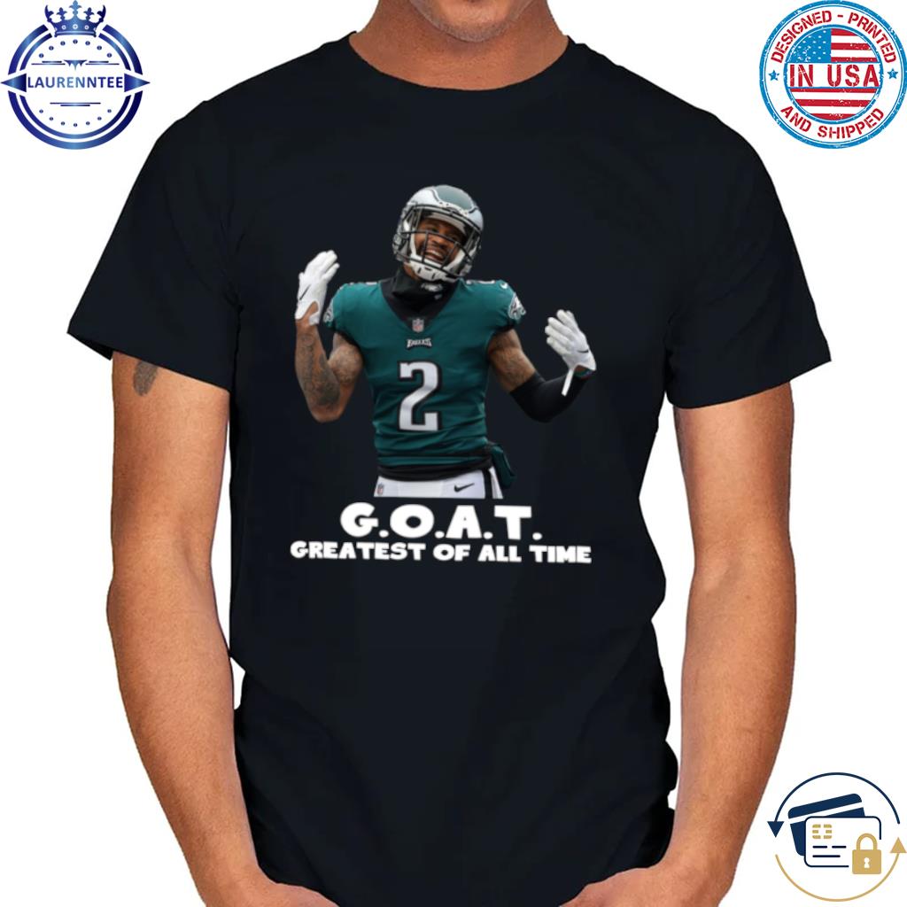 Official Darius Slay Greatest Of All Time Goat Philadelphia Football Shirt,  hoodie, sweater, long sleeve and tank top