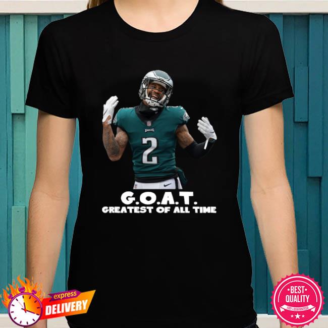 Official Darius Slay Greatest Of All Time Goat Philadelphia Football Shirt,  hoodie, sweater, long sleeve and tank top