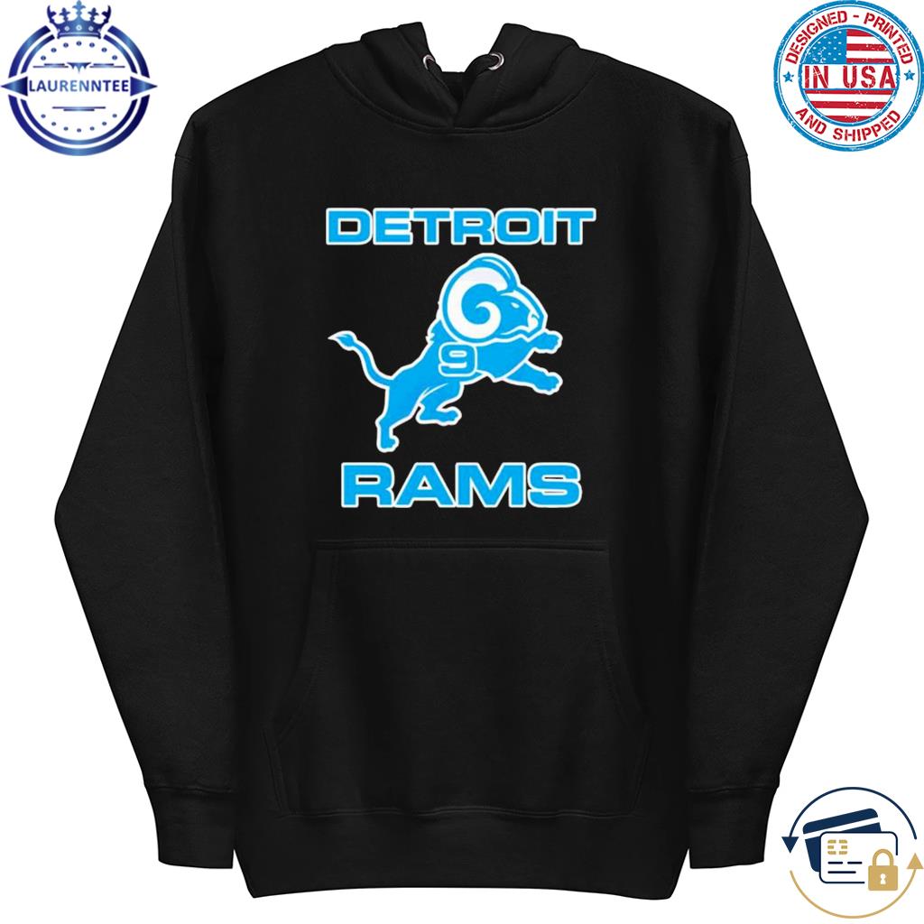 Official Detroit Rams number 9 shirt, hoodie, sweater, long sleeve and tank  top