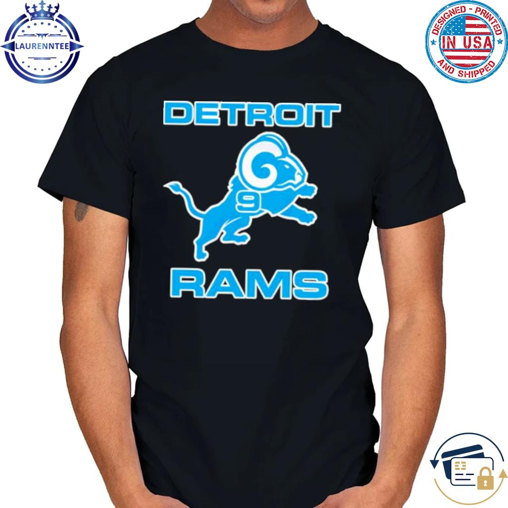 Official Detroit Rams number 9 shirt, hoodie, sweater, long sleeve