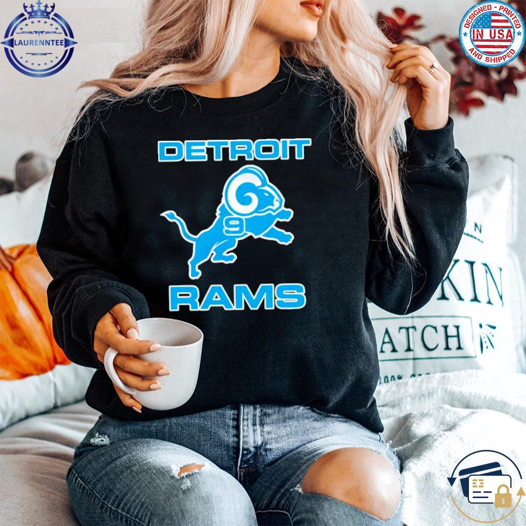 Detroit Rams number 9 shirt