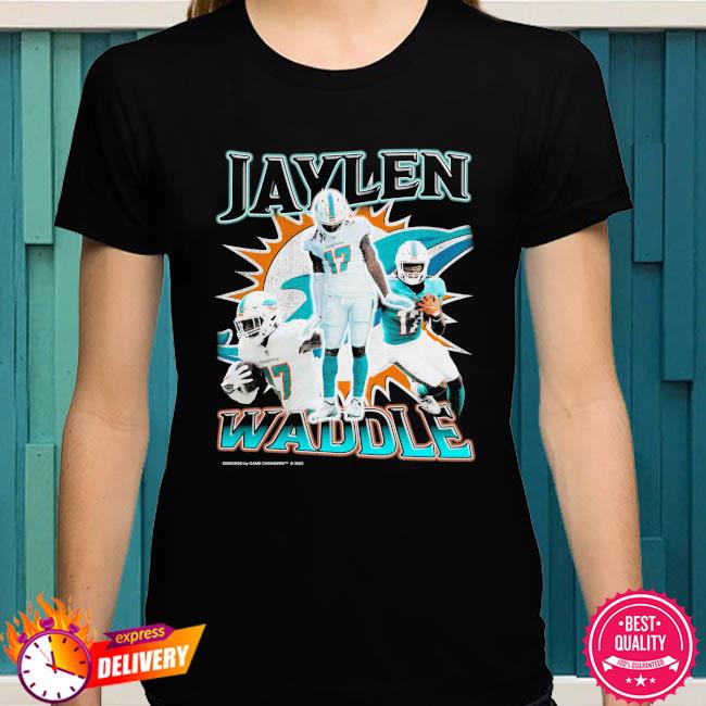 Official Jaylen Waddle Miami Dolphins T-Shirts, Dolphins Jaylen Waddle Tees,  Shirts, Tank Tops