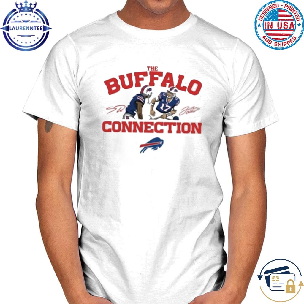 Official josh allen and stefon diggs buffalo connection shirt, hoodie,  sweater, long sleeve and tank top