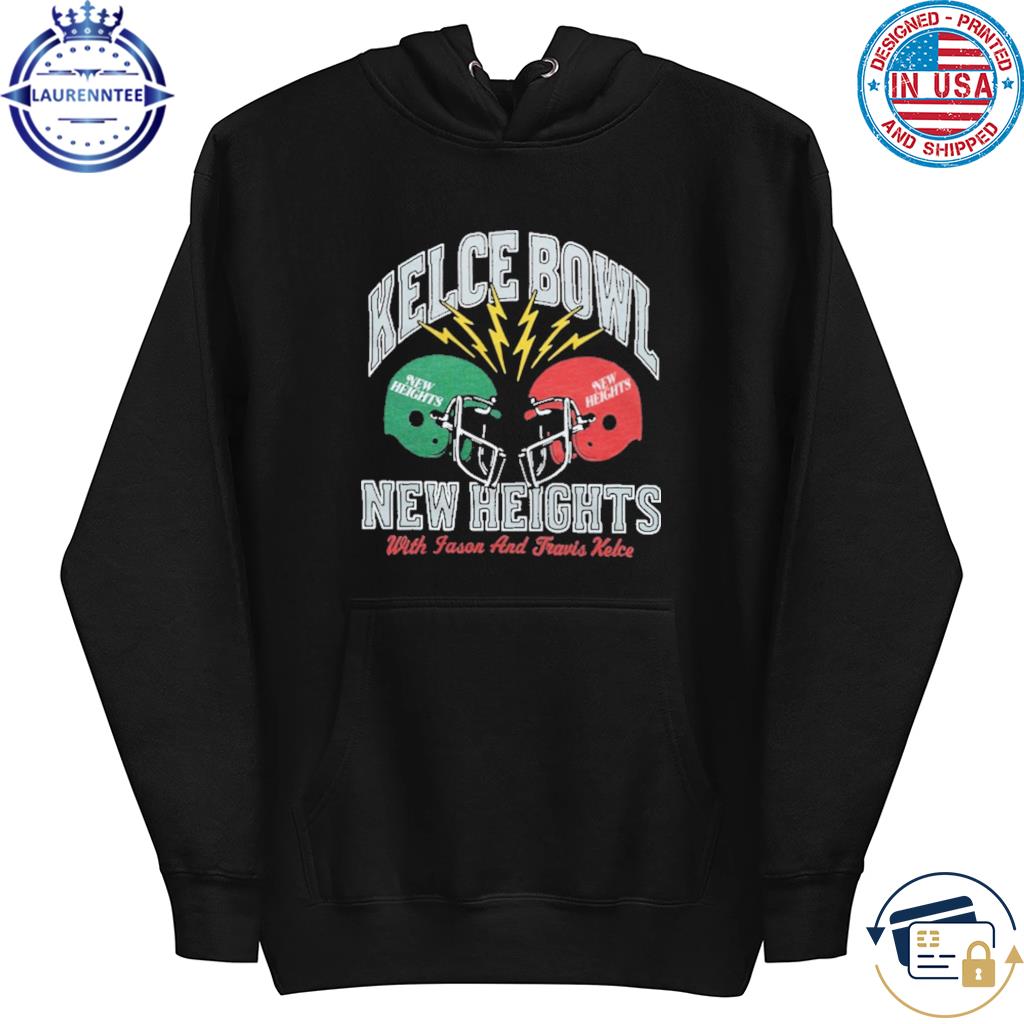 Official Kelce Bowl New Heights With Jason And Travis Kelce Tee