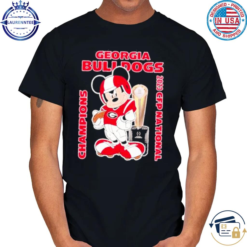 Georgia Bulldogs National Championship 2023 Mickey Mouse Shirt