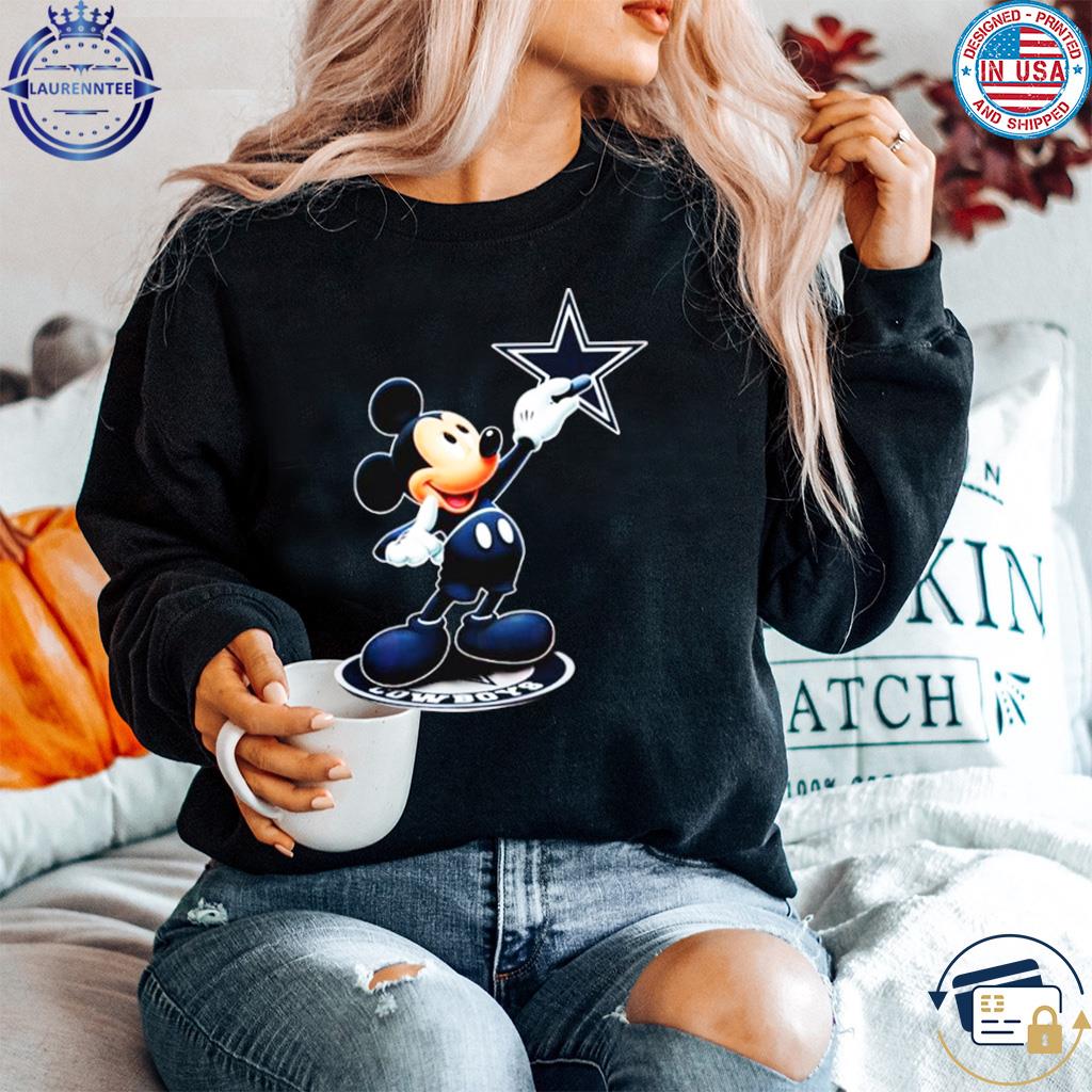 Official Mickey Mouse Nfl Dallas Cowboys logo 2023 shirt, hoodie