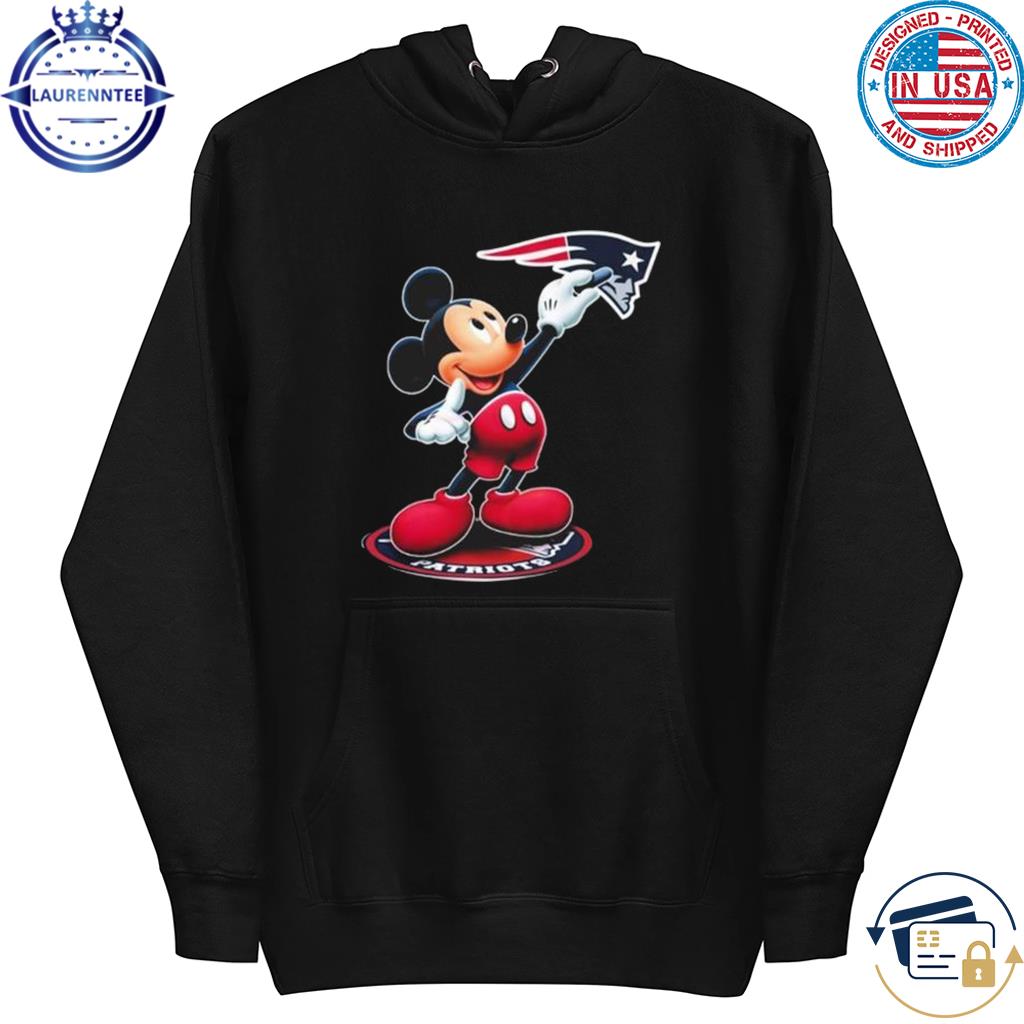 Official Mickey Mouse Nfl new england Patriots logo 2023 shirt, hoodie,  sweater, long sleeve and tank top