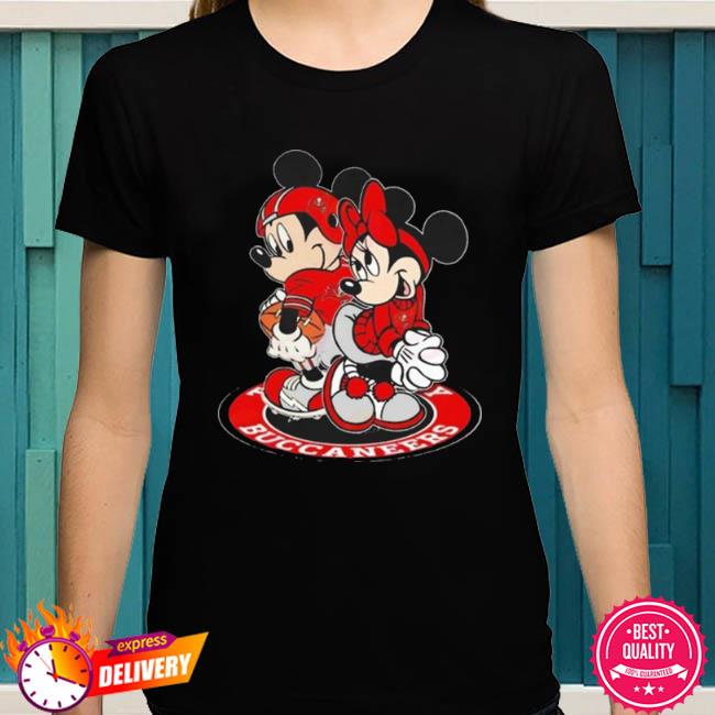 Official NFL Tampa Bay Buccaneers Mickey Mouse And Minnie Mouse Shirt,  hoodie, sweater, long sleeve and tank top