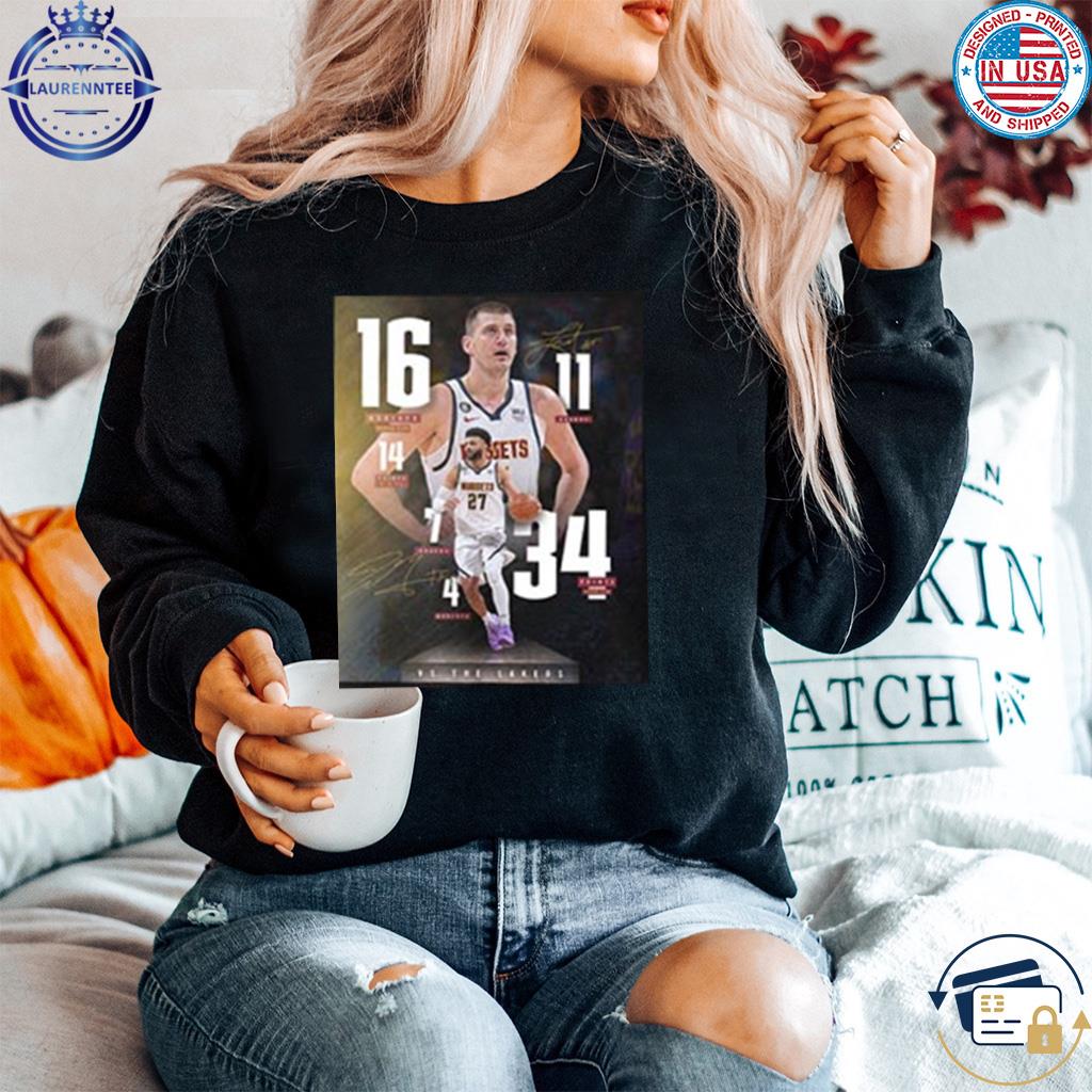 Awesome denver Nuggets NBA Jam Jamal Murray and Nikola Jokic caricature  funny T-shirt – Emilytees – Shop trending shirts in the USA – Emilytees  Fashion LLC – Store  Collection Home Page
