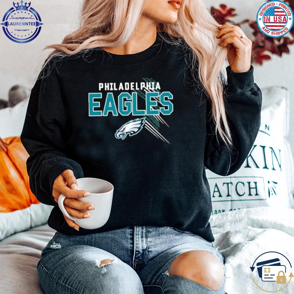 MSX by Michael Strahan MSX by Michael Strahan for NFL Women's Abigail Back Slit Tee - Eagles