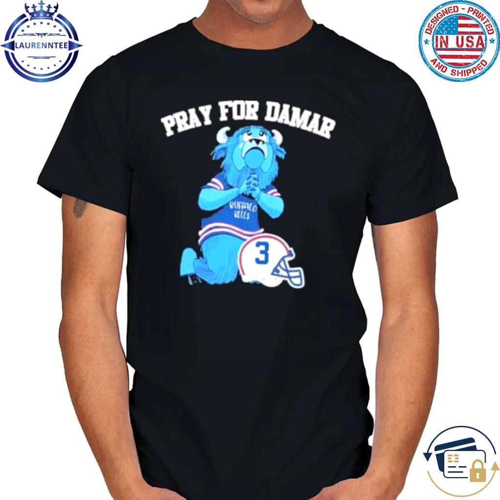 Official pray for damar hamlin 3 Buffalo Bills T-shirt, hoodie, tank top,  sweater and long sleeve t-shirt