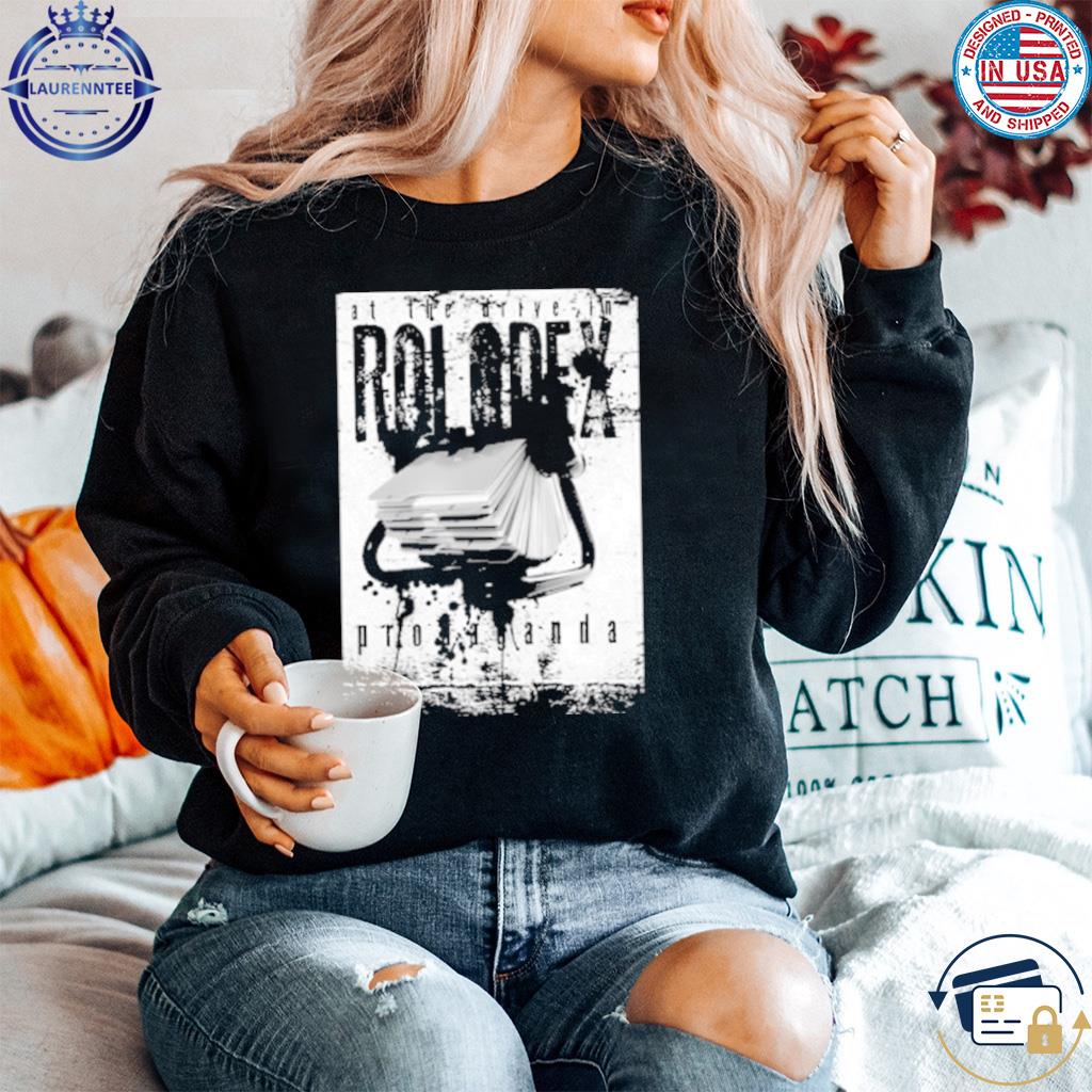 Official Rolodex Propaganda Aesthetic Design Shirt, hoodie, sweater, long  sleeve and tank top