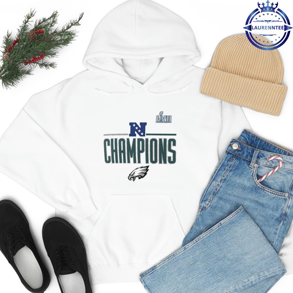 Top Nike Philadelphia Eagles 2023 NFC Champions Shirt, hoodie