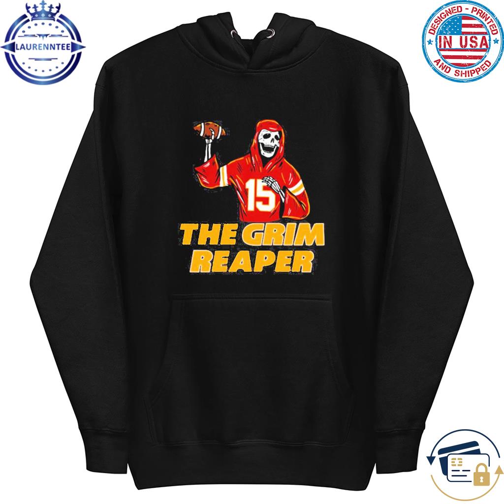 15 Patrick Mahomes The Grim Reaper Kc Chiefs Shirt, hoodie, sweater, long  sleeve and tank top