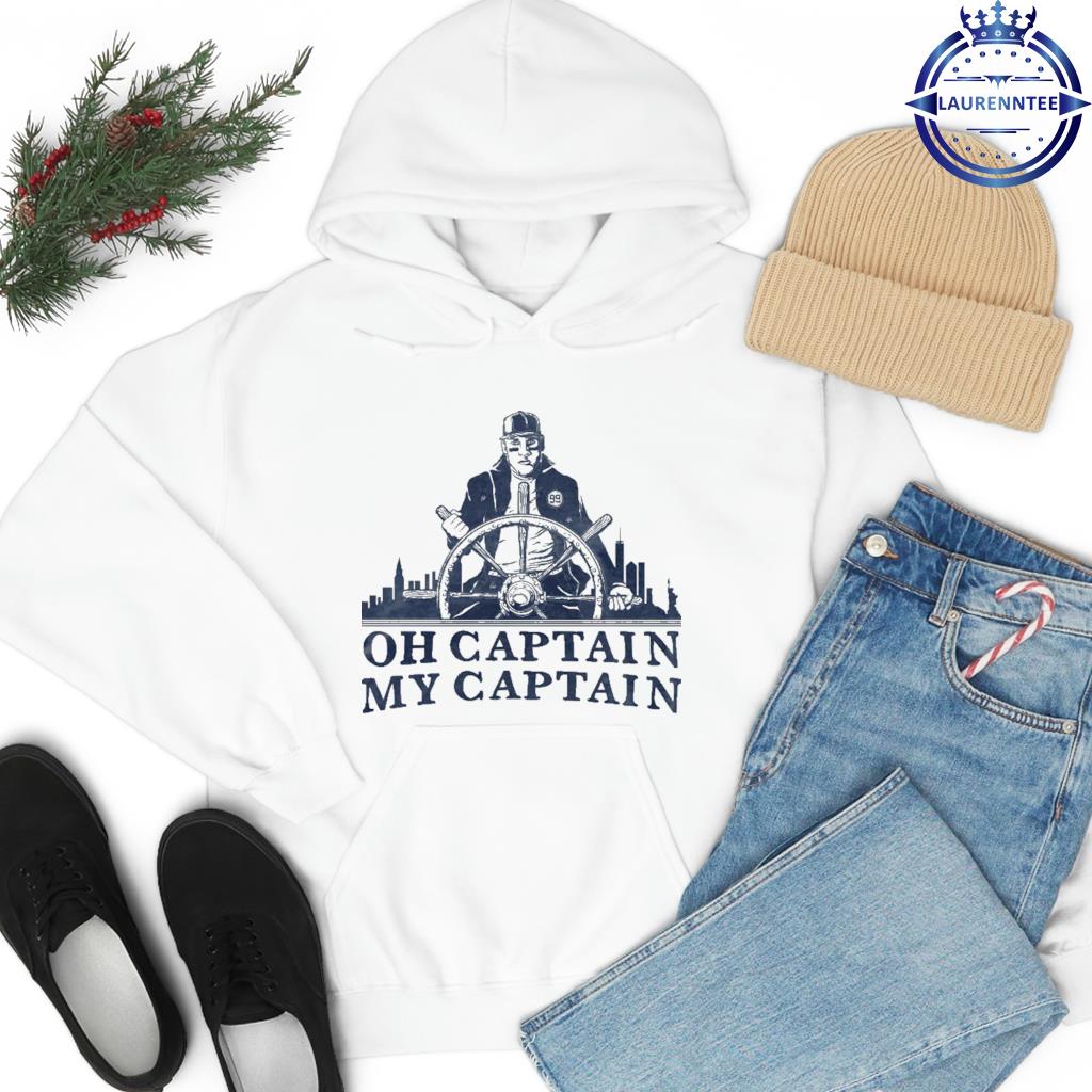 Aaron Judge Oh Captain My Captain Shirt, hoodie, sweater, long sleeve and  tank top