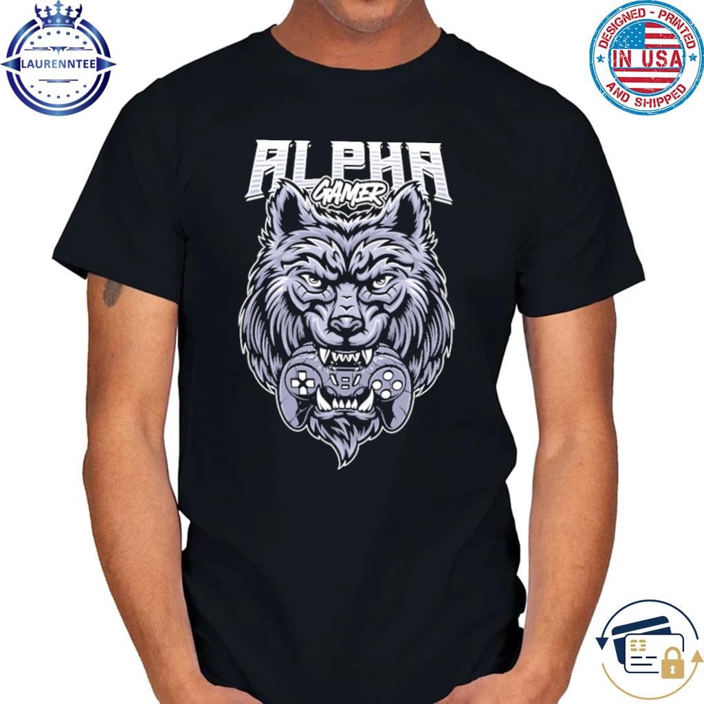 Premium Alpha Gamer and gaming t-shirt