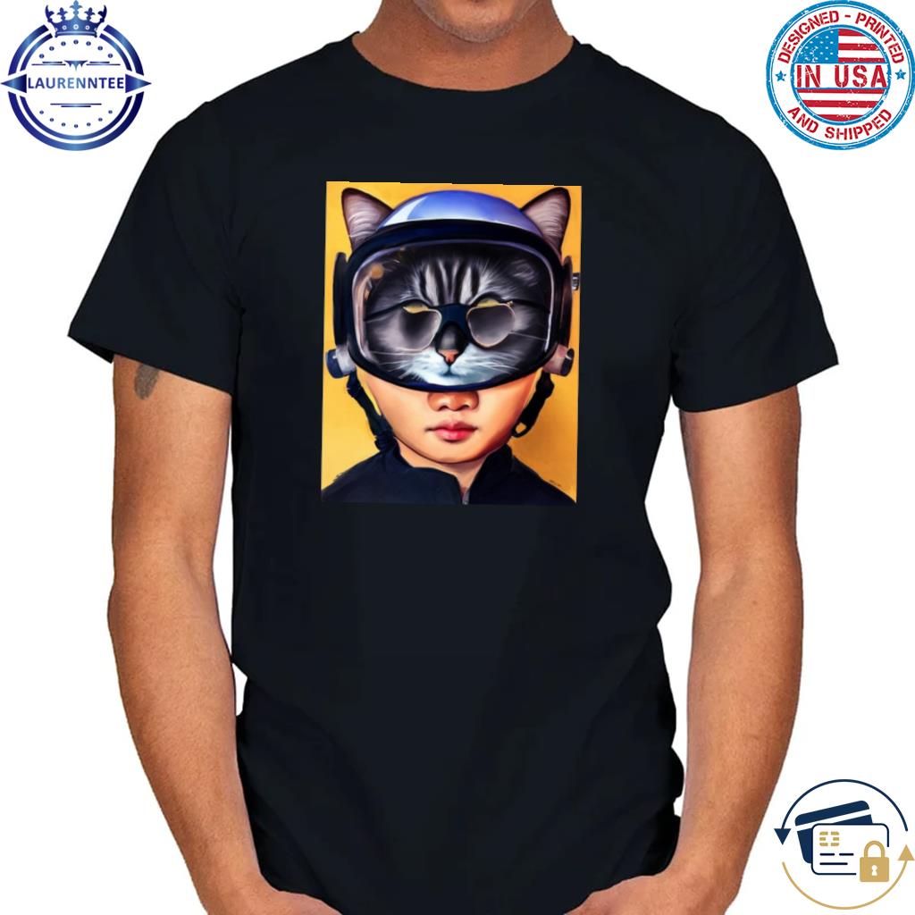 Premium Cat Face Design Motive Shirt