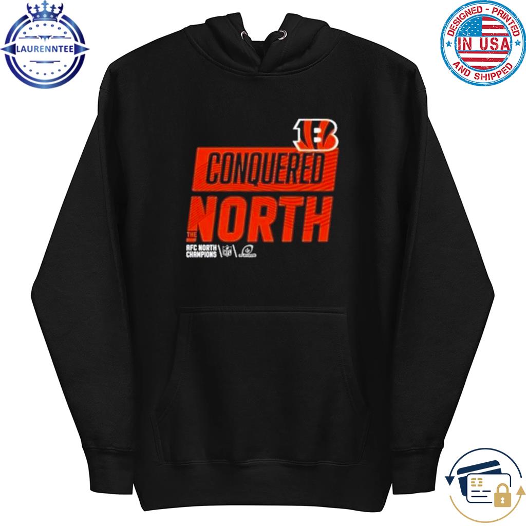 Cincinnati Bengals Conquered The North 2022 AFC North Champions Shirt,  hoodie, sweater, long sleeve and tank top