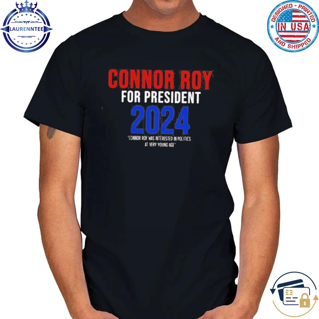 Premium Connor Roy For President Succession Logo Shirt