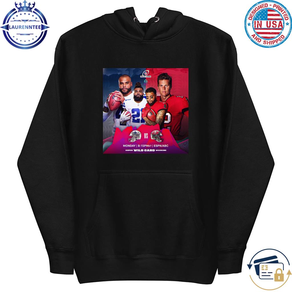 Dallas Cowboys Vs Tampa Bay Buccaneers super wild card weekend shirt,  hoodie, sweater, long sleeve and tank top