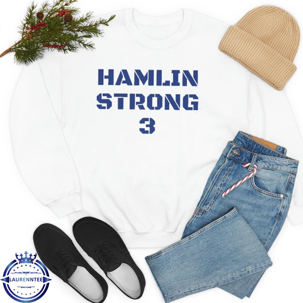 Buffalo Bills Strong 3 Damar Hamlin shirt, hoodie, sweater, long