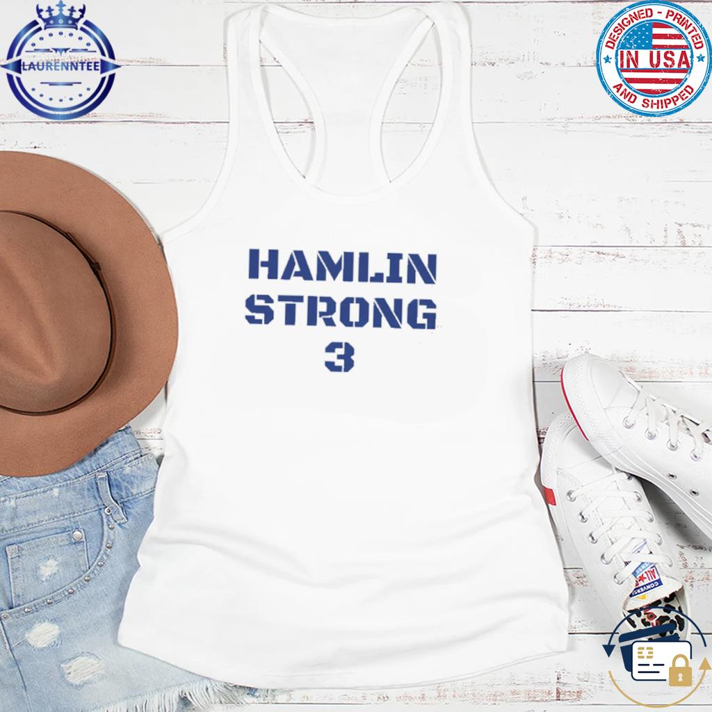 Damar Hamlin Strong 3 Buffalo Bills T-shirt