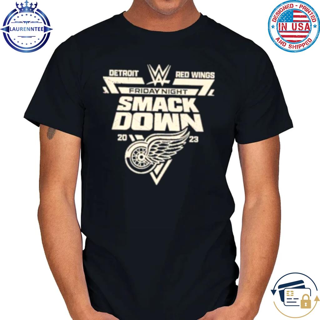 Premium Detroit Red Wings Friday Night Smackdown 2023 shirt