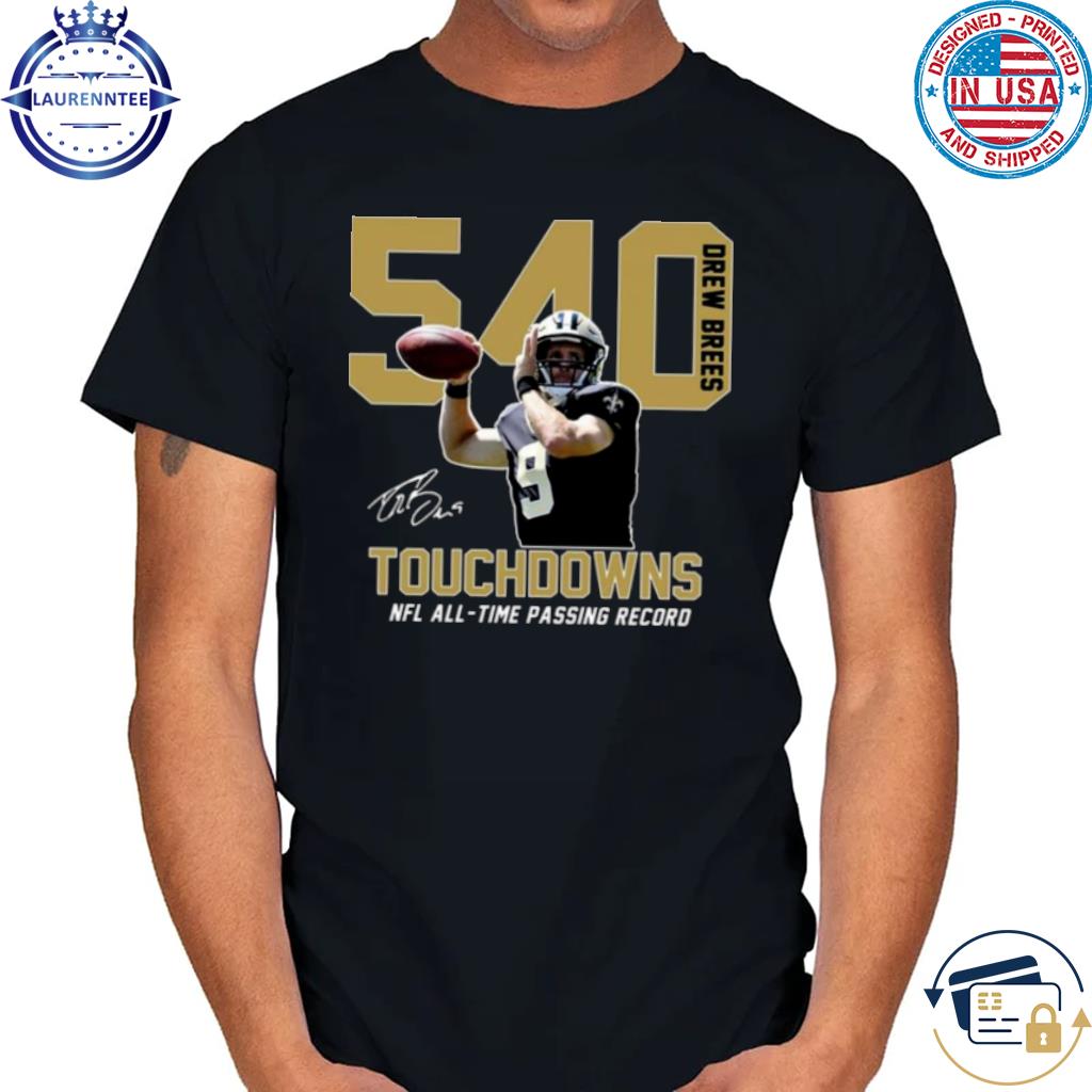 Premium Drew Brees 540 Touchdowns Nfl All Time Passing