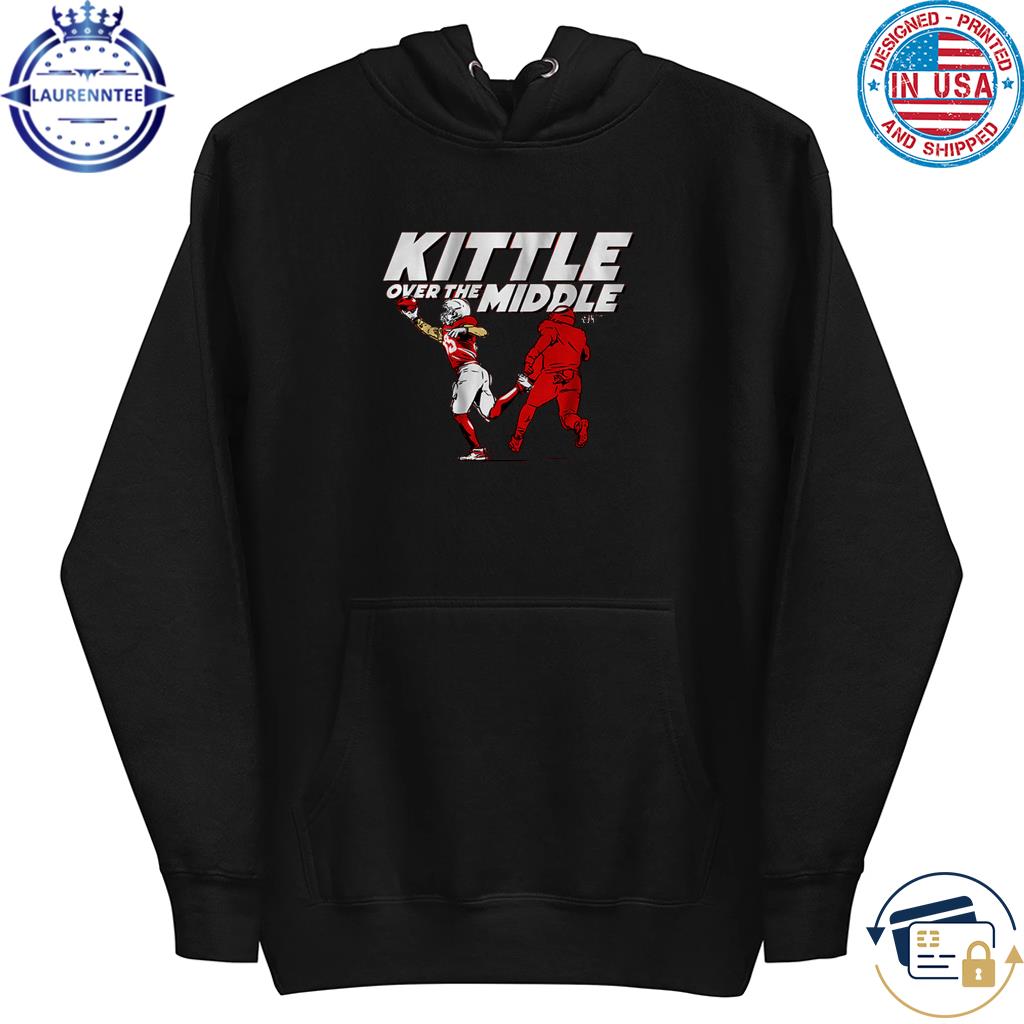 George Kittle Over The Middle 2023 T-shirt, hoodie, sweater, long sleeve  and tank top