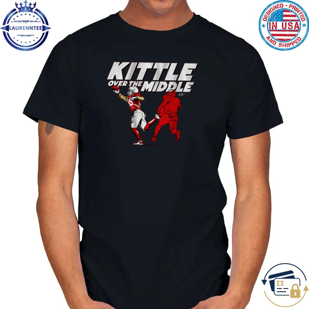 Premium George kittle over the middle 2023 shirt