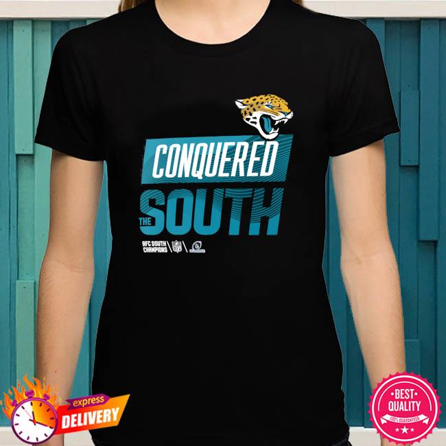 Design Jacksonville jaguars AFC south Division champions T-Shirt