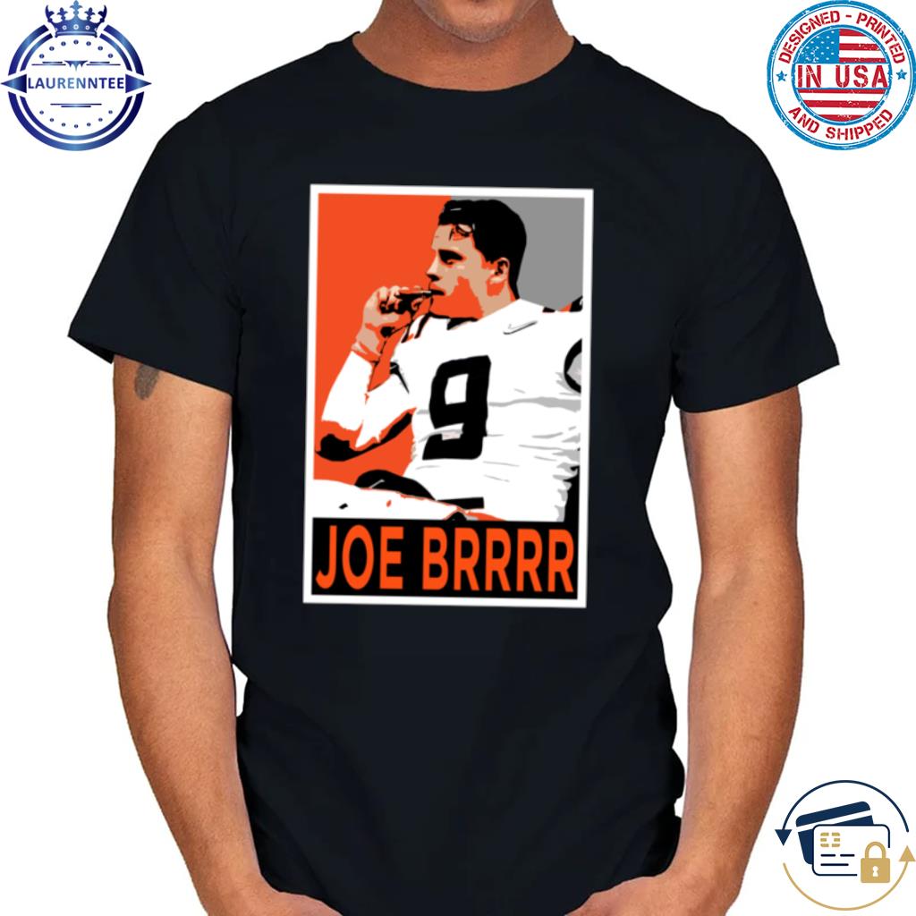 Joe Burrow Cincinnati Joe Brrr Football Shirt 