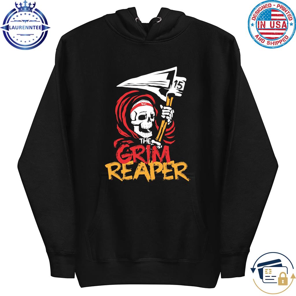 Premium when It's Grim Be the Grim Reaper Kansas City Chiefs Shirt, hoodie,  sweater, long sleeve and tank top