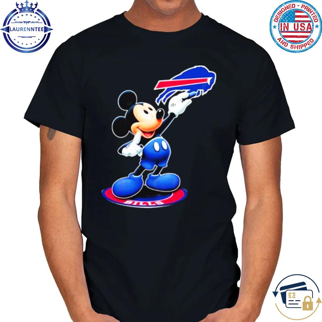 Premium Mickey Mouse Nfl buffalo bills logo 2023 shirt, hoodie, sweater,  long sleeve and tank top