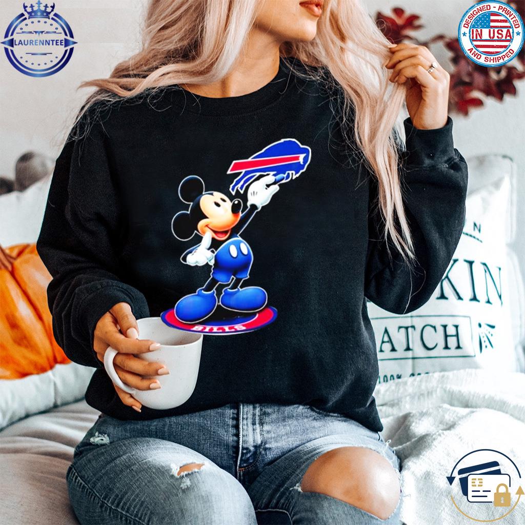 NFL Buffalo Bills Disney Number Mickey Mouse shirt