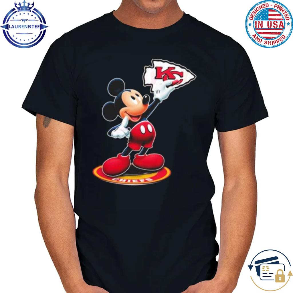 Mickey mouse nfl Kansas city Chiefs logo 2023 shirt, hoodie