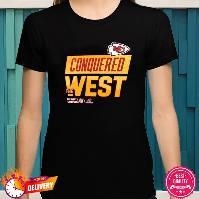 Kansas City Chiefs Conquered The West 2022 AFC West Division Champions  Shirt, hoodie, sweater, long sleeve and tank top