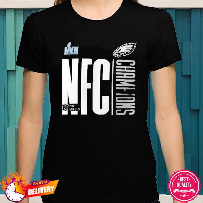 Official Philadelphia Eagles Nike 2022 NFC Champions Iconic Shirt