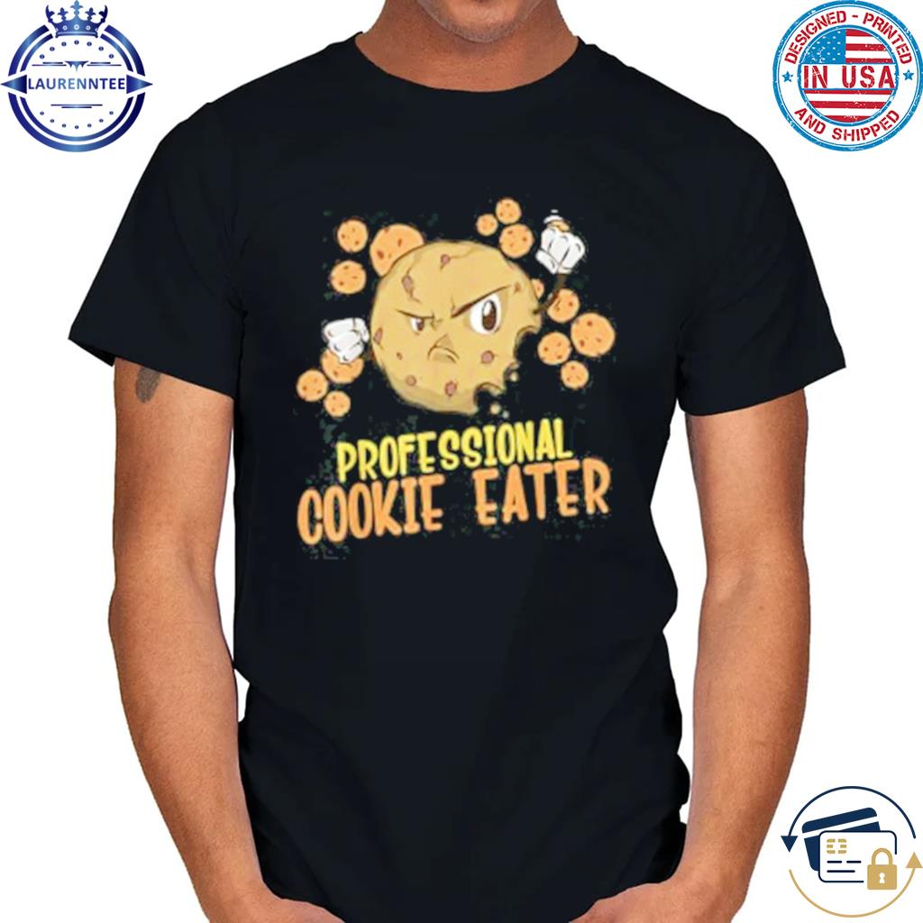 Premium Professional Cookie Eater Baking Cookie Monster T-Shirt