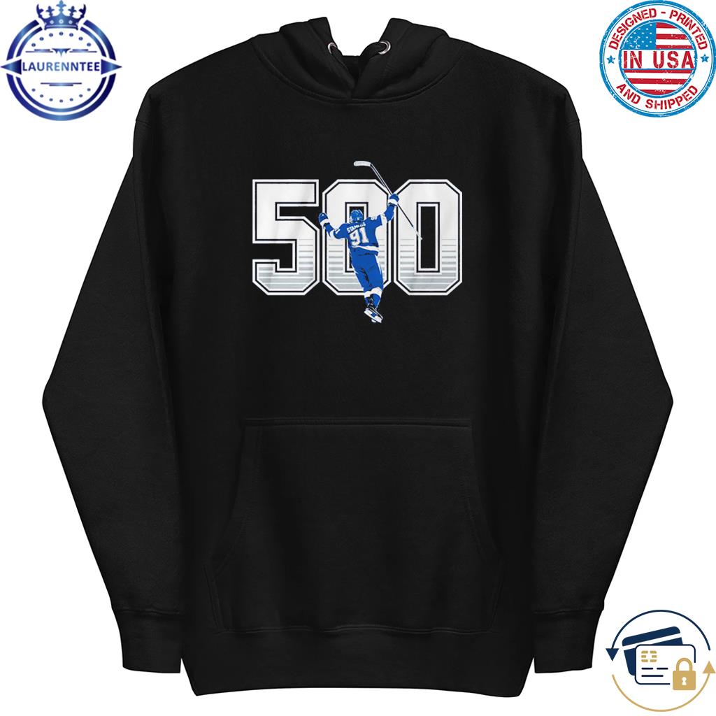 Premium Steven stamkos 500 goals 2023 shirt, hoodie, sweater, long