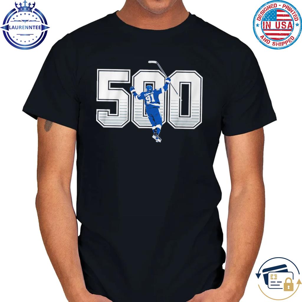 Premium Steven stamkos 500 goals 2023 shirt, hoodie, sweater, long