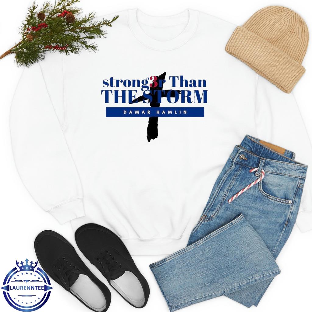 Buy Stronger Than The Storm Damar Hamlin NFL Buffalo Bills Shirt For Free  Shipping CUSTOM XMAS PRODUCT COMPANY