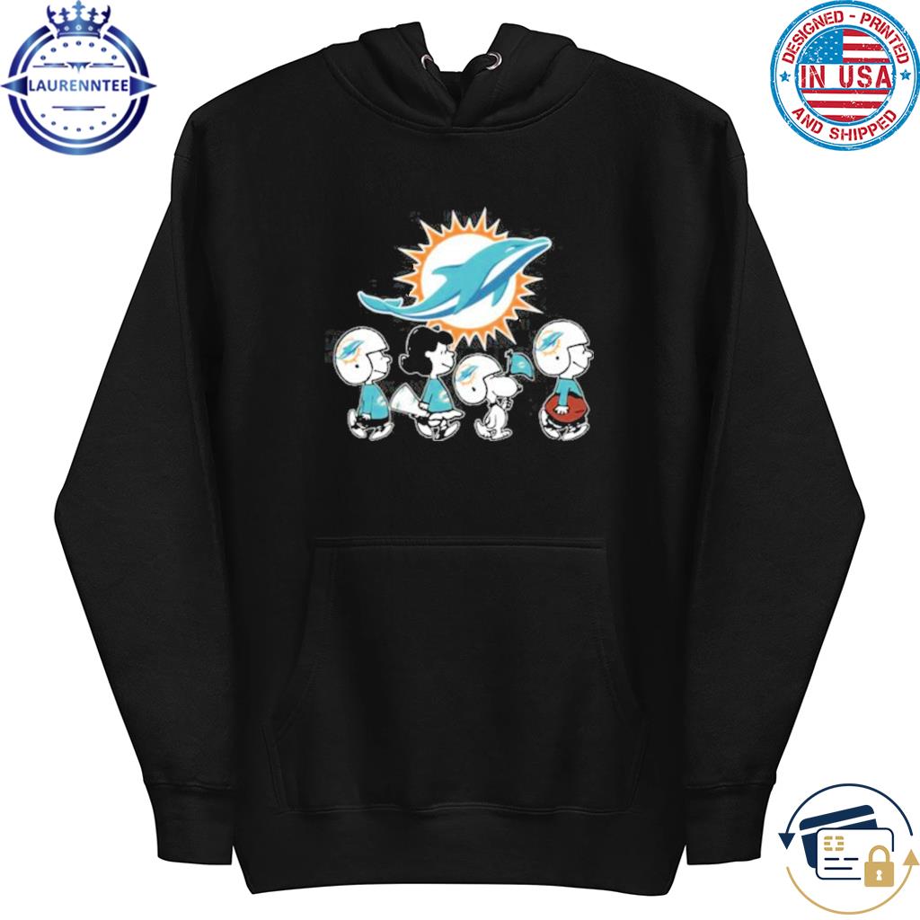 Snoopy Peanuts Miami Dolphins Baseball Jersey Funny Gift For NFL