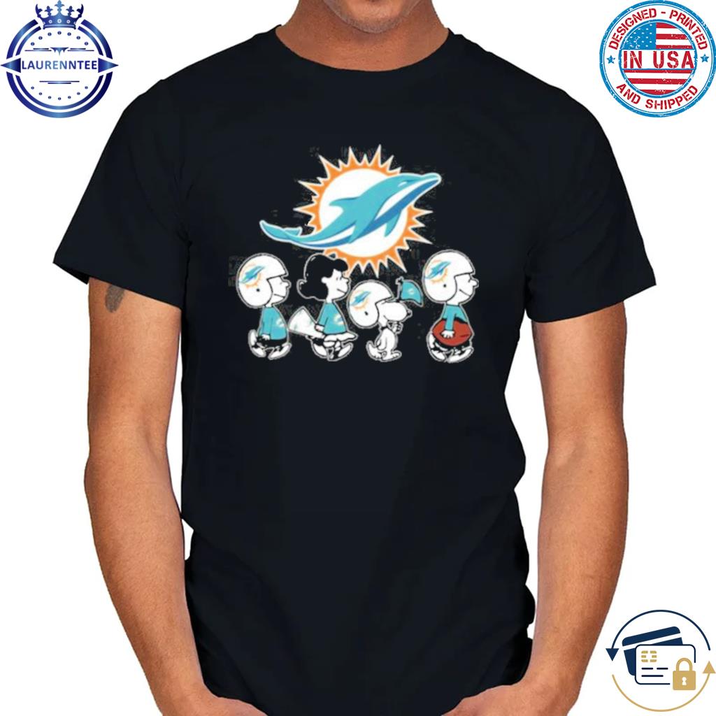 Snoopy Peanuts Miami Dolphins Baseball Jersey Funny Gift For NFL