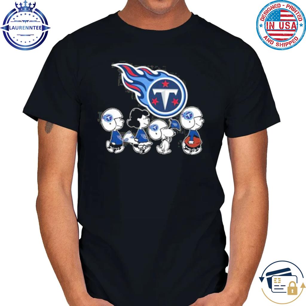 Tennessee Titans let's play Football together Snoopy NFL shirt -  Guineashirt Premium ™ LLC