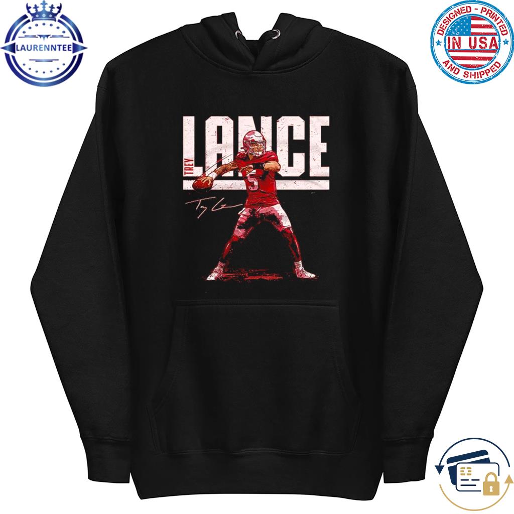 San francisco 49ers trey lance trey area shirt, hoodie, sweater and long  sleeve