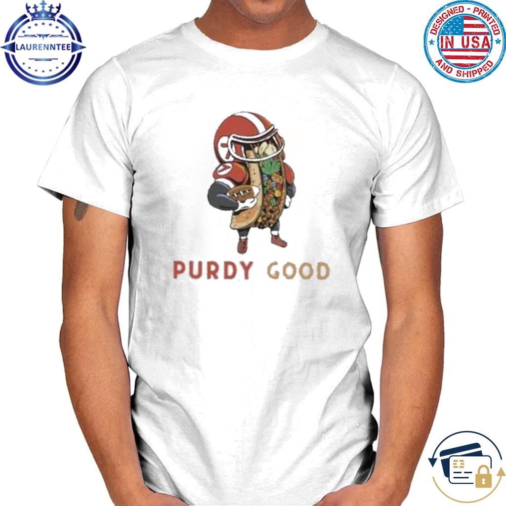 Purdy Good 49ers Brock Purdy T-Shirt - Ink In Action