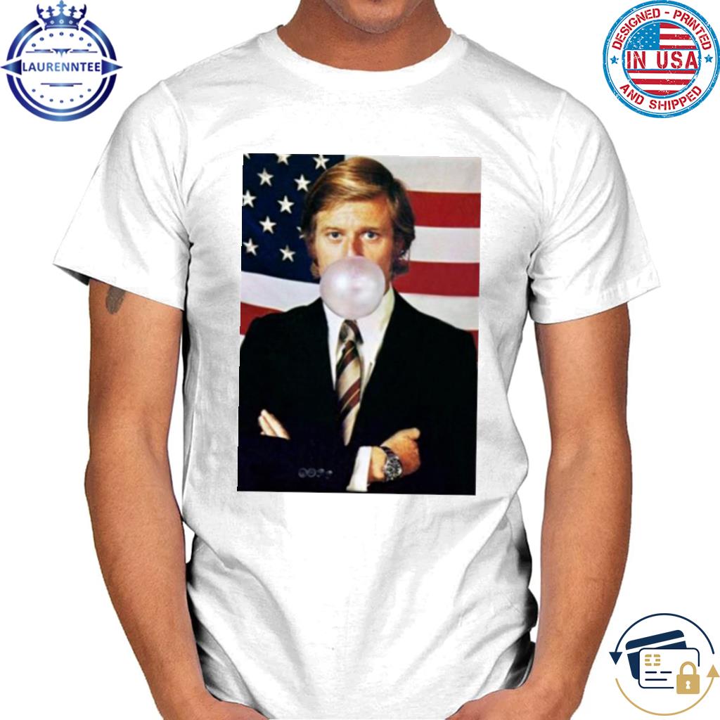 Robert Redford American Flag Design shirt